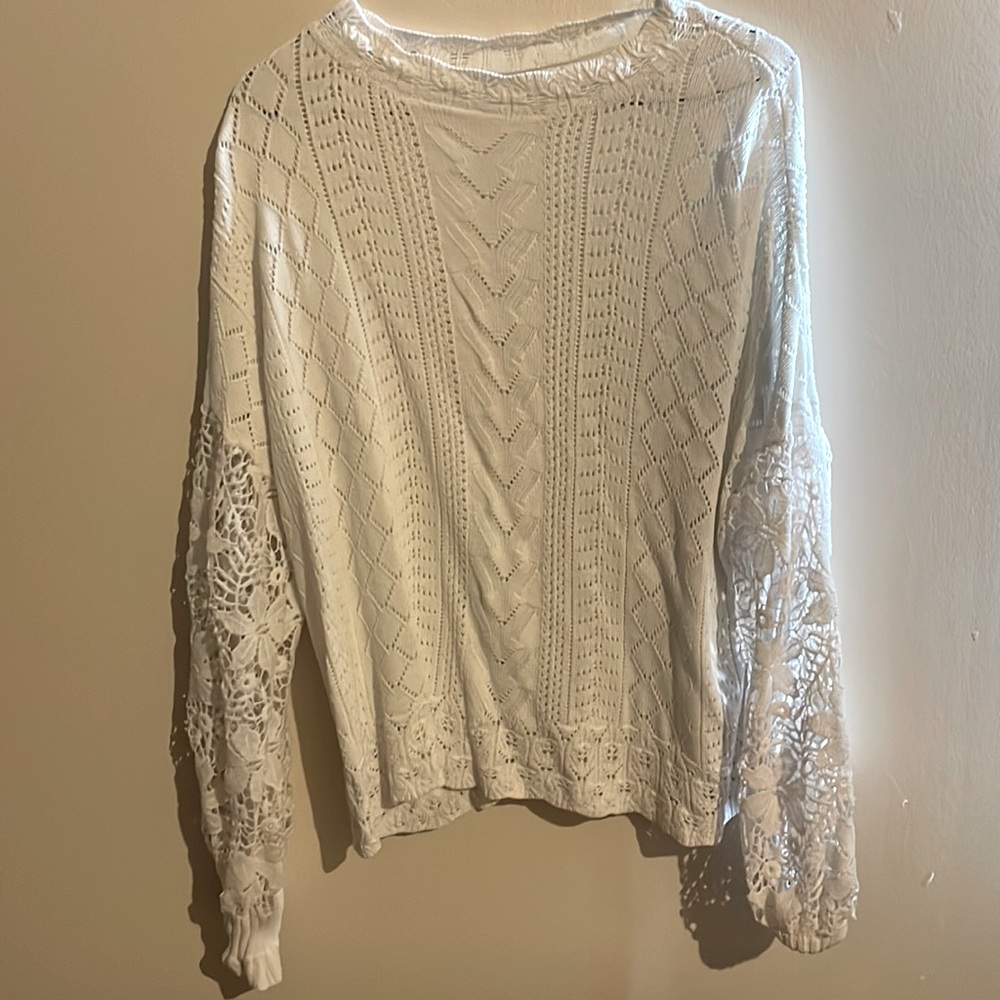 White sweater